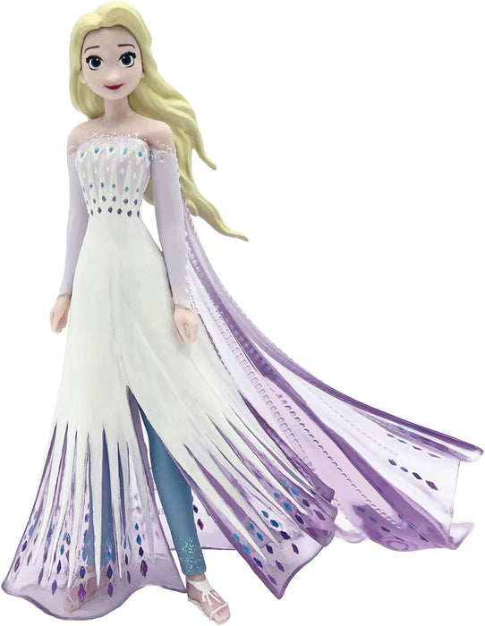 Bullyland 13415-100 Years Disney Toy Figures Set with Princess Elsa in 4 Variations, Ideal as a Small Gift for Children from 3 Years