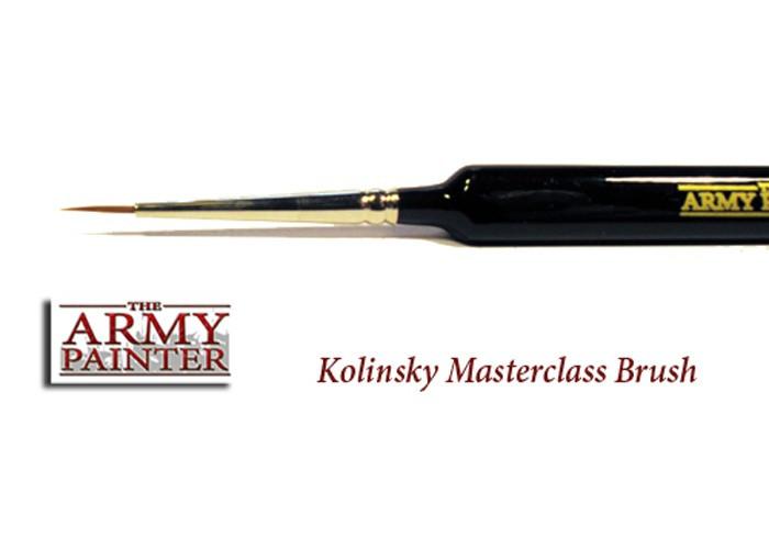 The Army Painter, Wargamer Series: Kolinsky Masterclass Brush (BR7017