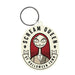 Nightmare Before Christmas Scream Queen Of Halloween Town Keyring One Size Cream/Black/Red