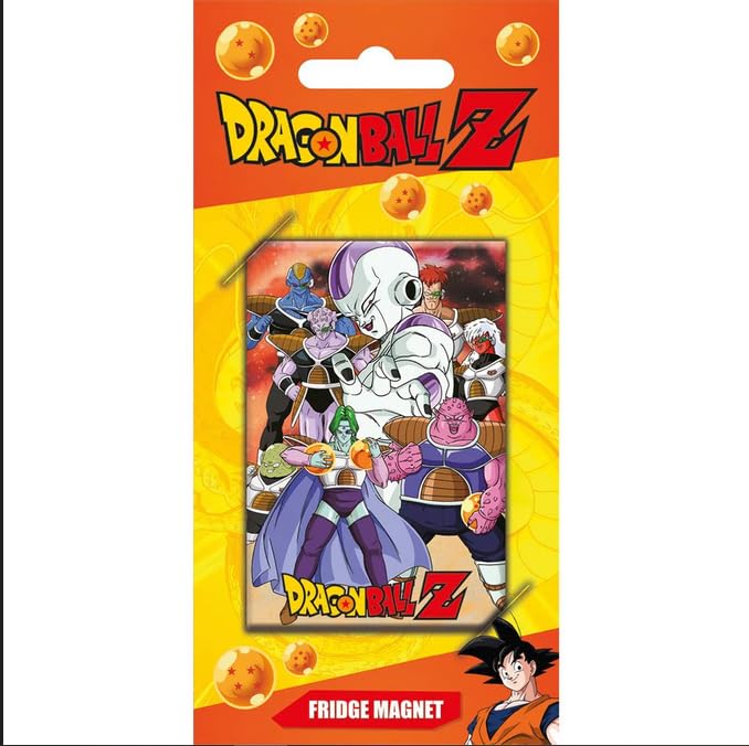 Dragon Ball Z Fridge Magnet (Villains Looming Design) - Official Merchandise