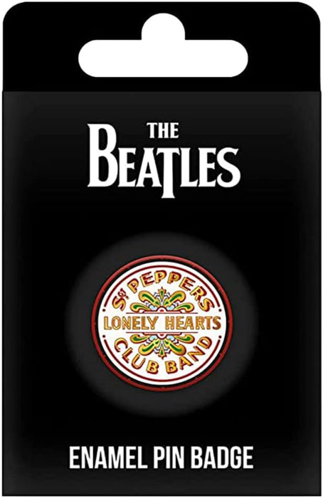 The Beatles Enamel Pin Badge (Sgt Pepper's Club Band Design) 2.5cm x 2.5cm - Official Merchandise