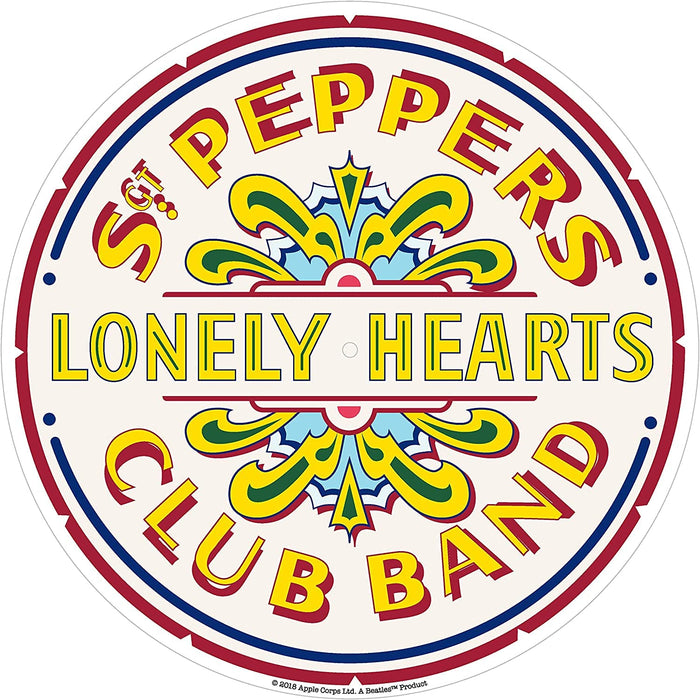 The Beatles Enamel Pin Badge (Sgt Pepper's Club Band Design) 2.5cm x 2.5cm - Official Merchandise