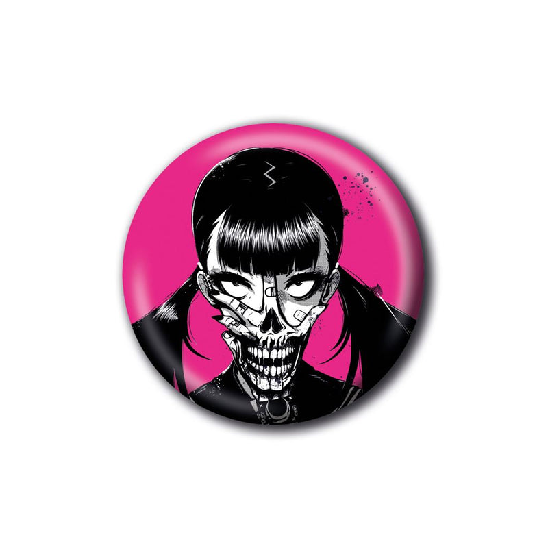 ZOMBIE MAKEOUT CLUB BADGE