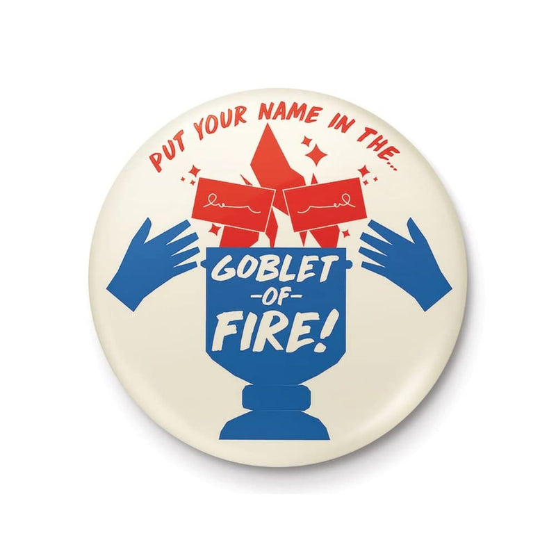 Harry Potter Clubhouse Goblet Of Fire Button Badge - Hogwarts