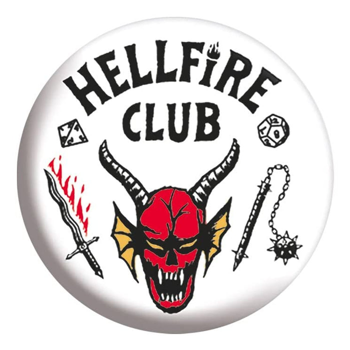 Pyramid International Stranger Things 4 Hellfire Club Badge