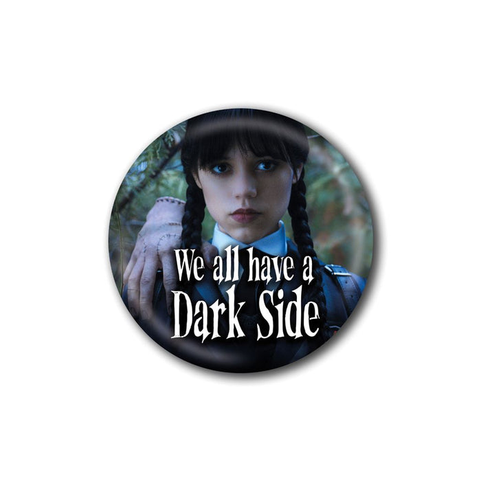 WEDNESDAY (DARK SIDE) BADGE