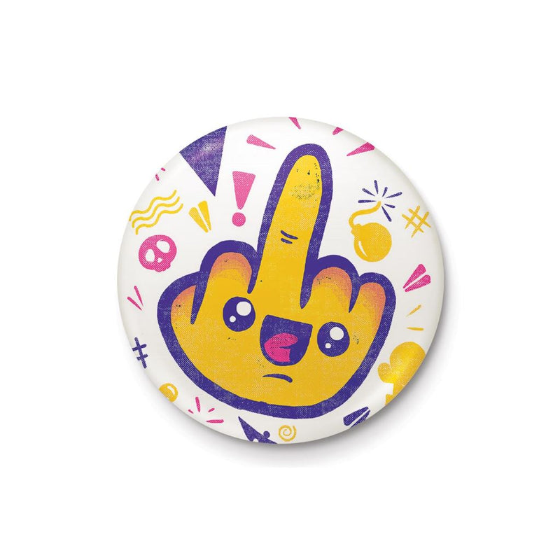 ILUSTRATA (MIDDLE FINGER) BADGE