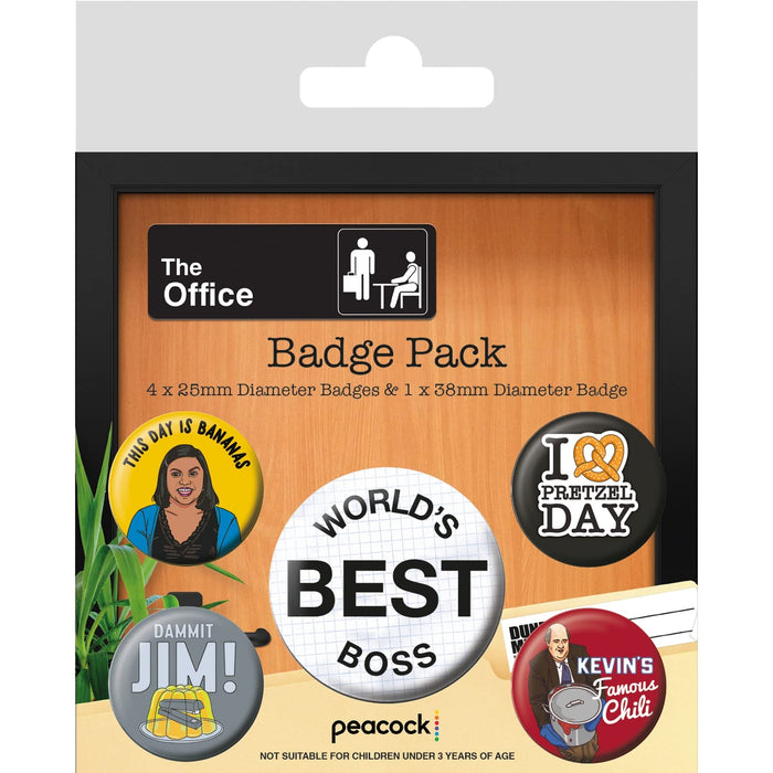 Pyramid International Badge Pack, Multicolour, One Size