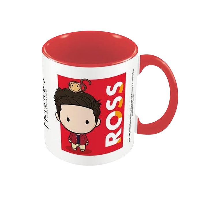 Friends Chibi Ross Mug (One Size) (Red/White), Red/White, One Size