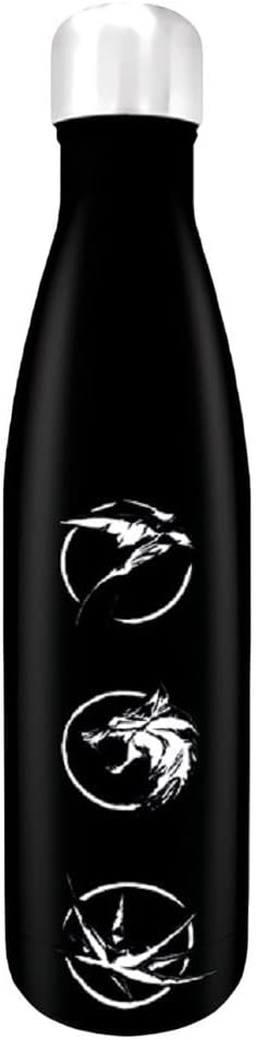 Pyramid The Witcher Water Bottle (Sigils Design) 540ml Metal Water Bottle, Women and Girls Water Bottle, Men and Boys Water Bottle - Official Merchandise