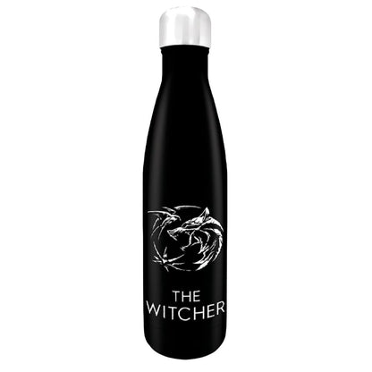 Pyramid The Witcher Water Bottle (Sigils Design) 540ml Metal Water Bottle, Women and Girls Water Bottle, Men and Boys Water Bottle - Official Merchandise