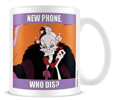 Disney Meme 101 Dalmatians Mug in Presentation Gift Box (Cruella de Vil Design) 11oz Ceramic Mug - Official Merchandise