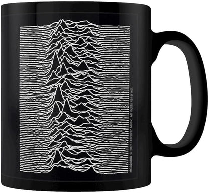 Joy Division Unknown Pleasures Waveform Mug (One Size) (Black/White