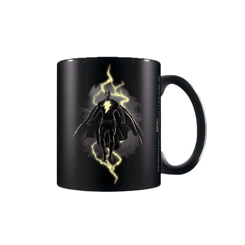 Pyramid International DC Comics Black Adam Mug (Black Adam Lightning Design) in Presentation Gift Box - Official Merchandise