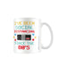 Pyramid International Social Distancing Since The 80s Mug (One Size) (Multicoloured