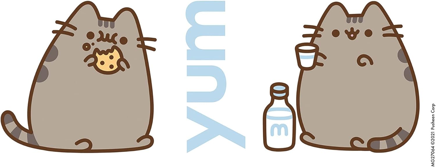 Pusheen Yum Mug (One Size) (White/Grey