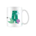 The Little Mermaid Disney Alphabet Personalisierte Tasse (A für Disney Prinzessin Ariel Design) 325 ml Keramik-Kaffeetasse in Präsentations-Disney-Geschenkbox – Offizielles Merchandise-Produkt