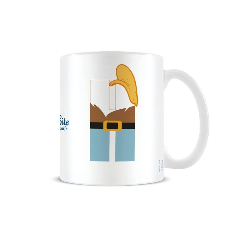 Disney Alphabet Personalised Mug (H for Happy Design) 11oz Ceramic Coffee Mug in Presentation Disney Gift Box - Official Merchandise
