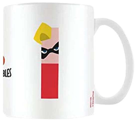 The Incredibles - Taza Diseño Alfabeto I