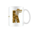 Disney Alphabet Personalised Mug (K for Kaa Design) 11oz Ceramic Coffee Mug in Presentation Disney Gift Box - Official Merchandise