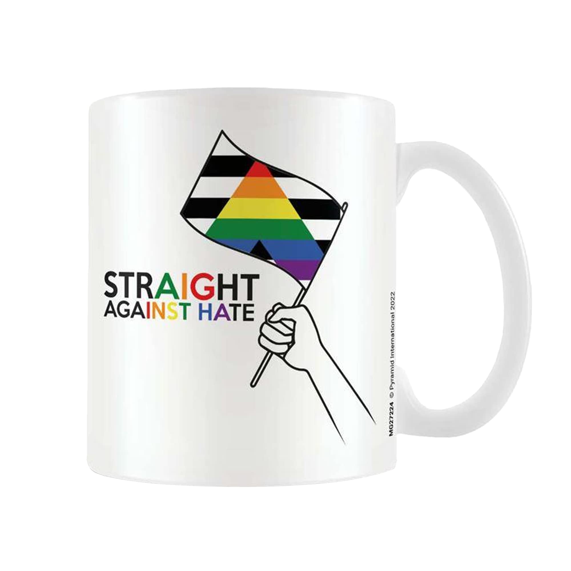 Pyramid International Ally Mug (One Size) (White/Black