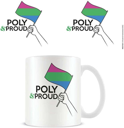 Pyramid International Polysexual Mug One Size White/Black/Green