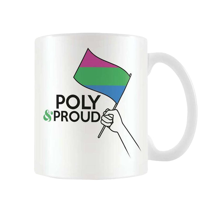 Pyramid International Polysexual Mug One Size White/Black/Green
