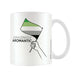 Pyramid International Aromantic Mug One Size White/Black/Green