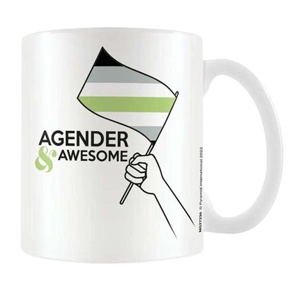 Pyramid International Agender Mug One Size White/Black/Green