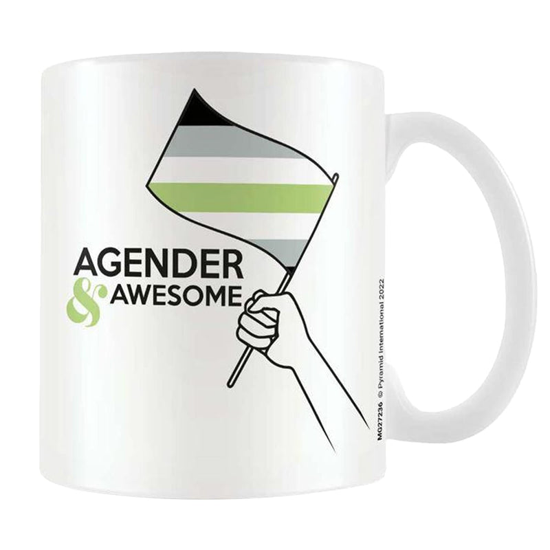 Pyramid International Agender Mug One Size White/Black/Green