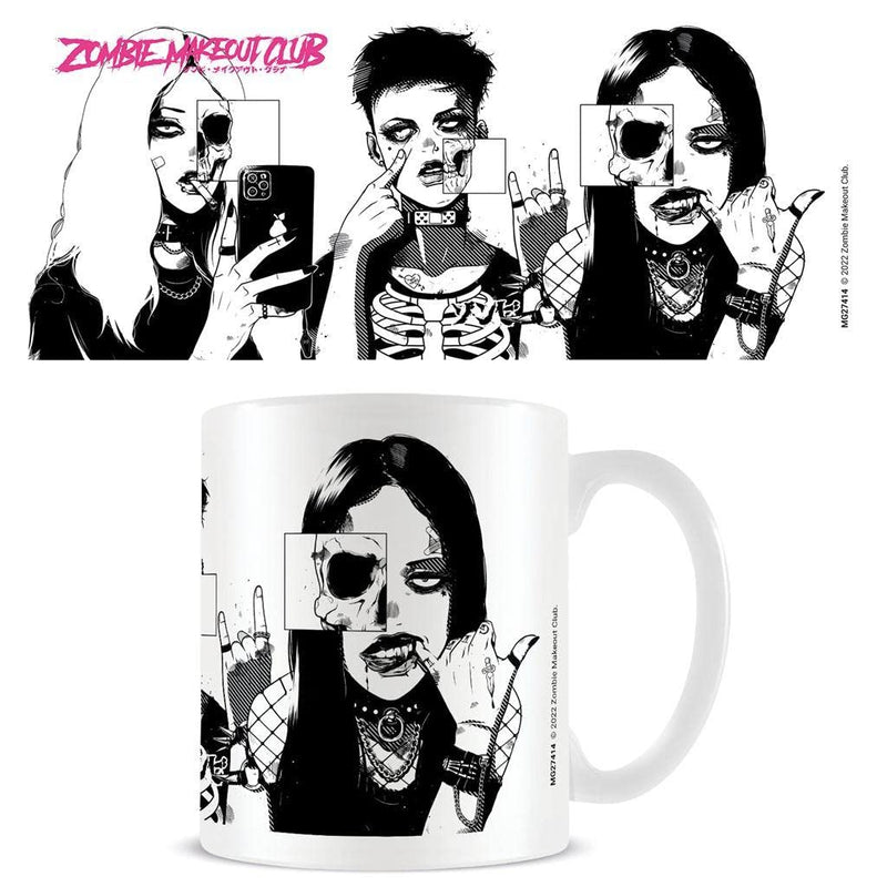 Zombie Makeout Club Dead Inside Mug (One Size) (White/Black