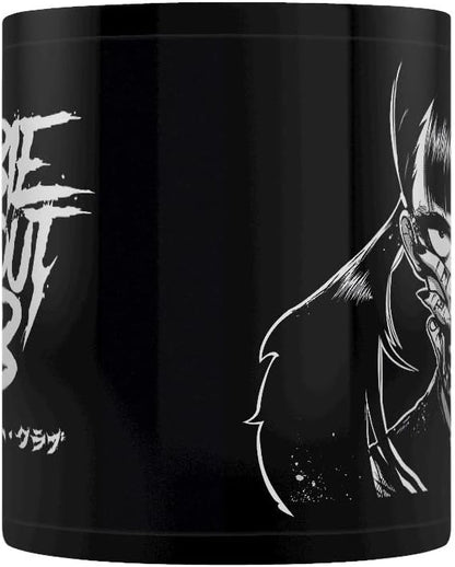 Pyramid International Zombie Makeout Club Mug (Death Stare Design) 11oz Ceramic Black Mug - Official Merchandise