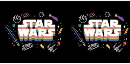 Star Wars Mug (Pride Logo Design) in Presentation Gift Box - Official Merchandise One Size Black