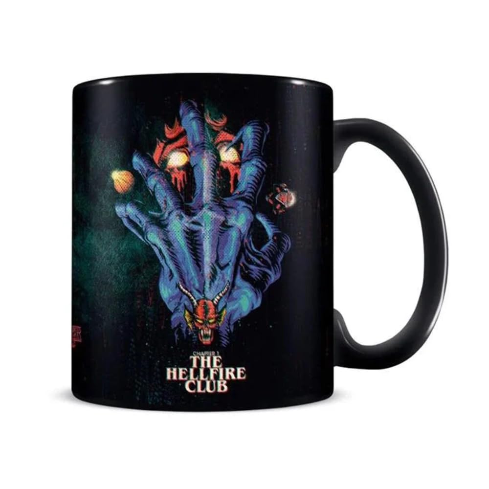 Pyramid International STRANGER THINGS 4 (CHAPTER 1 THE HELLFIRE CLUB) BLACK MUG