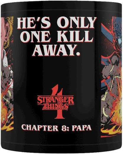 Pyramid International Stranger Things 4 (Chapter 8 Papa) Black Mug - 11oz/315ml