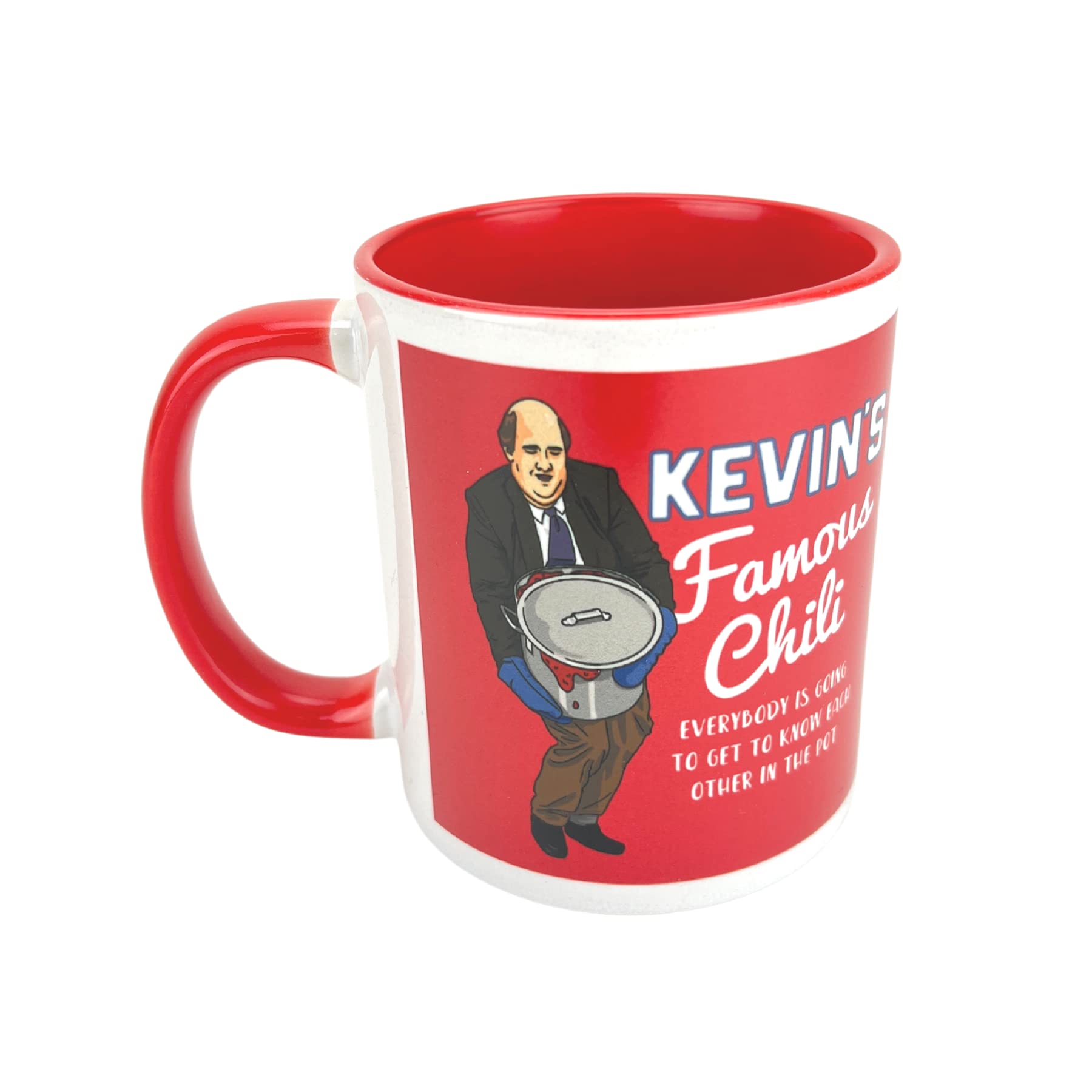Pyramid International The Office (Kevin's Famous Chili) Red Coloured Inner Mug