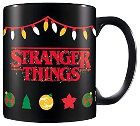 Pyramid International Stranger Things Mug (Christmas Fairy Lights Design) 11oz Coffee Mug in Presentation Stranger Things Gift Box - Official Stranger Things Merchandise