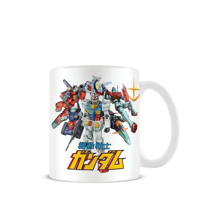 Pyramid International Gundam Mug (Mobile Weapons Design) 11oz Ceramic White Mug, Coffee Mug & Large Mug in Presentation Gift Box - Official Gundam Merchandise
