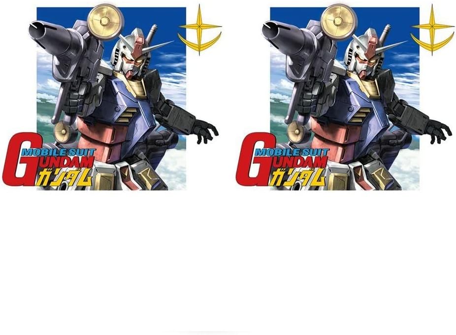 Gundam Mug (Gundam Mobile Suit Design) 11oz Ceramic Blue and White Mug, Coffee Mug & Large Mug in Presentation Gift Box - Official Gundam Merchandise