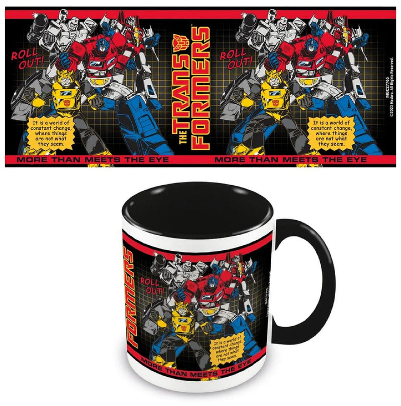 Pyramid International Transformers Mug (More Than Meets The Eye Design) 11oz Ceramic Coffee Mug, Cups and Coffee Mugs for Men and Mugs for Women - Official Merchandise