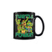 Teenage Mutant Ninja Turtles Coffee Mug (Turtle Power Design) 11oz Large Mug in Presentation Gift Box. Ceramic Mugs for Women. Ninja Turtle Black Mug. TMNT Tea Mug - Official Merchandise