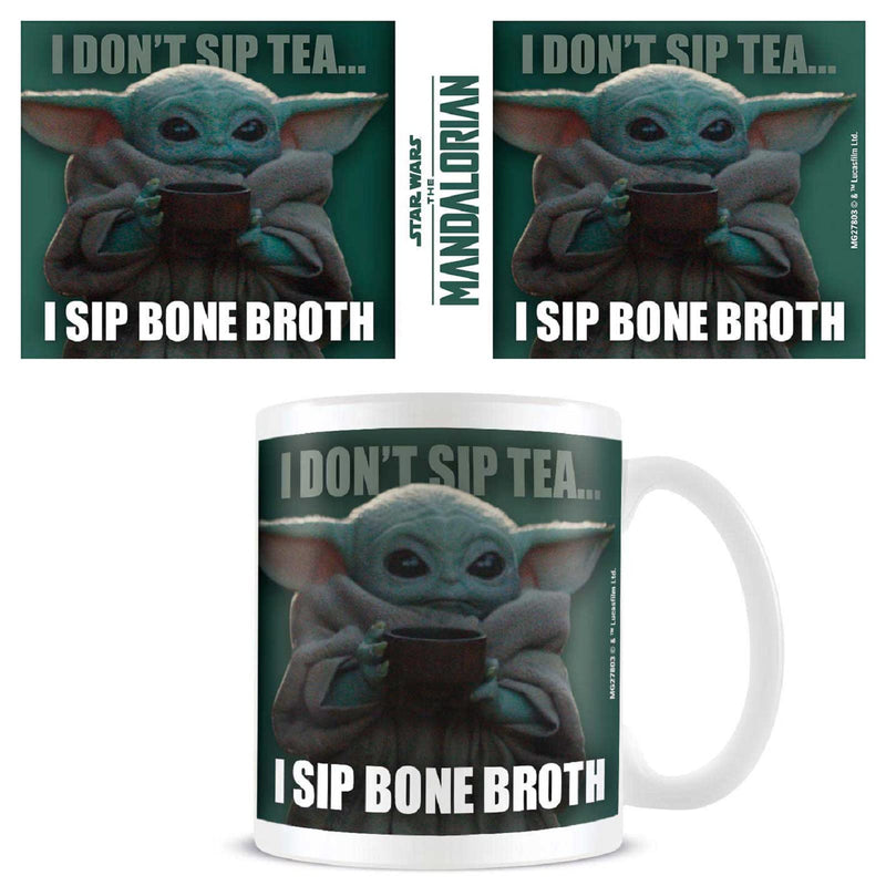 Pyramid International Tazza da caffè in ceramica con scritta Star Wars (lingua italiana non garantita) da 311,8 ml, con scritta Il mandalorian (lingua italiana non garantita