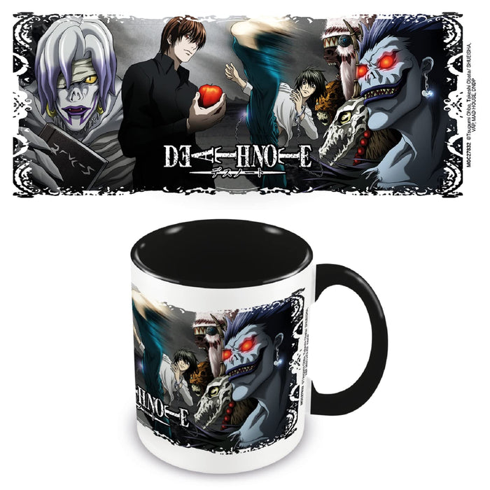 Pyramid International Death Note Mug (Kira's Wrath Design) 11oz Ceramic Coffee Mug, Mugs for Men and Mugs for Women - Official Merchandise