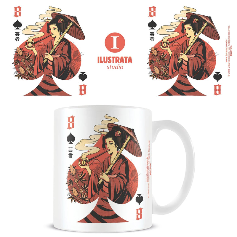 Pyramid International Ilustrata Mug (Takoyaki Attack Design) 11oz Ceramic Coffee Mug, Mugs for Women and Mugs for Men - Official Merchandise