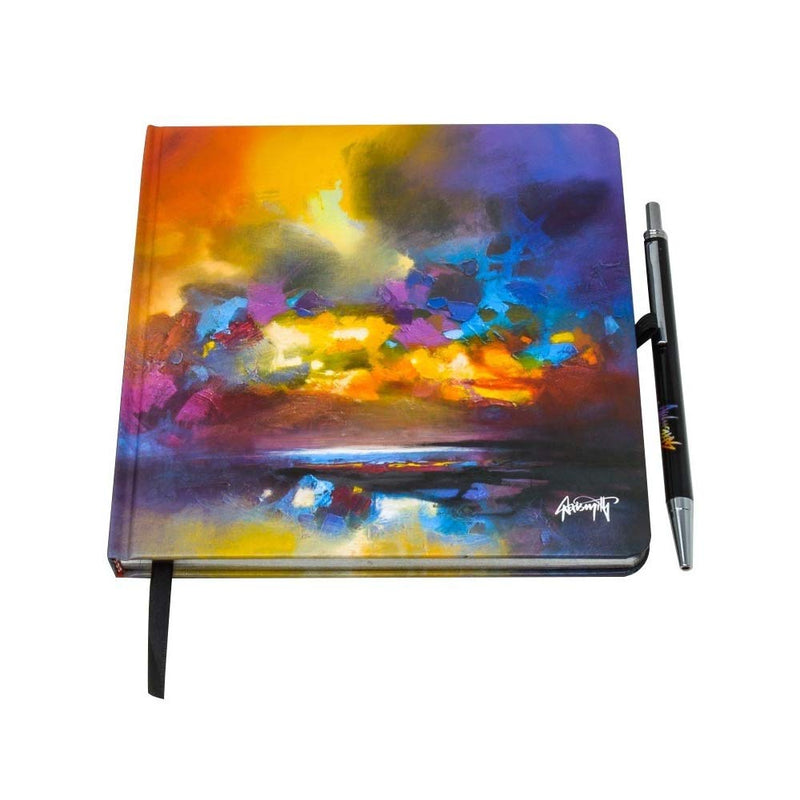 Scott Naismith Notizbuch, Geschenkset, Notizblock und Stift (Warmth Emanates Design), 192 Seiten, offizielles Lizenzprodukt
