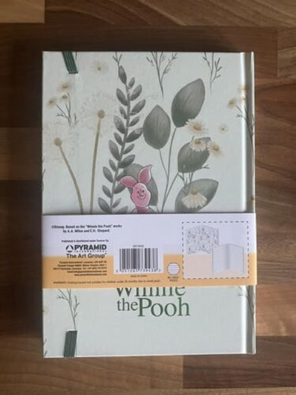 Grindstore Disney Winnie The Pooh A5 Notebook (Stop and Smell the Flowers Design) - Official Merchandise