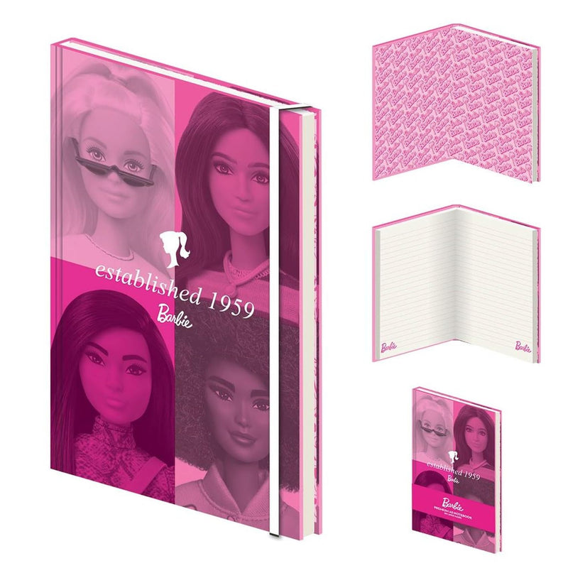 Pyramid International Barbie Notebook (Established 1959 Design) A5 Notebook and Journal - Official Merchandise