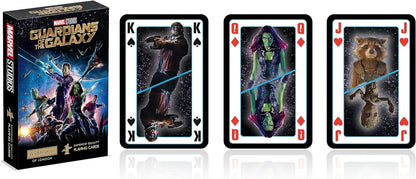 Waddingtons Number 1 Guardians of the Galaxy Card Game, Play with your favourite Superheroes including Rocket, Groot, Star Lord, Thor and Gamora, great gift for ages 6 plus