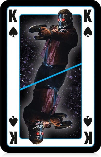 Waddingtons Number 1 Guardians of the Galaxy Card Game, Play with your favourite Superheroes including Rocket, Groot, Star Lord, Thor and Gamora, great gift for ages 6 plus