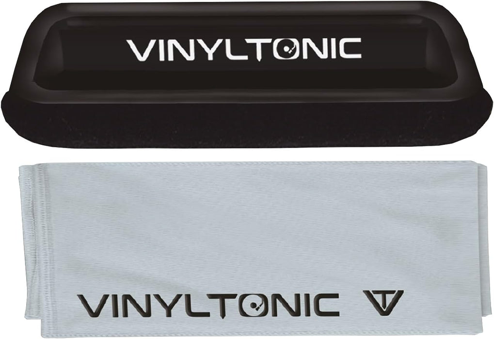 VINYLTONIC - VELVET CLEANING BRUSH + MICROFIBRE CLOTH